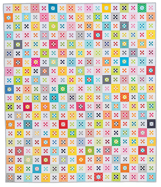 Use Up Your Scraps with a Mini Nines Quilt!