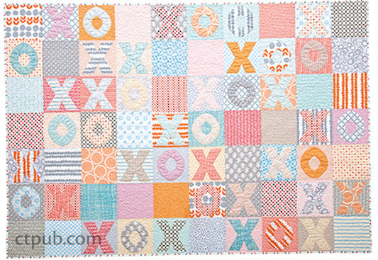 Make a Hugs and Kisses Precut Quilt
