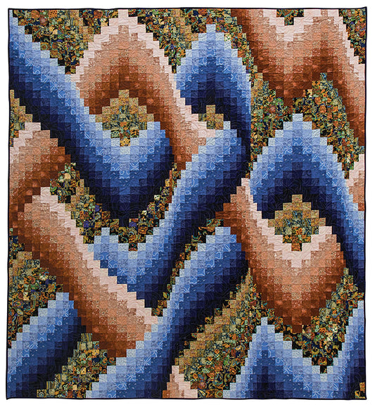 All Tangled Up Bargello Quilt