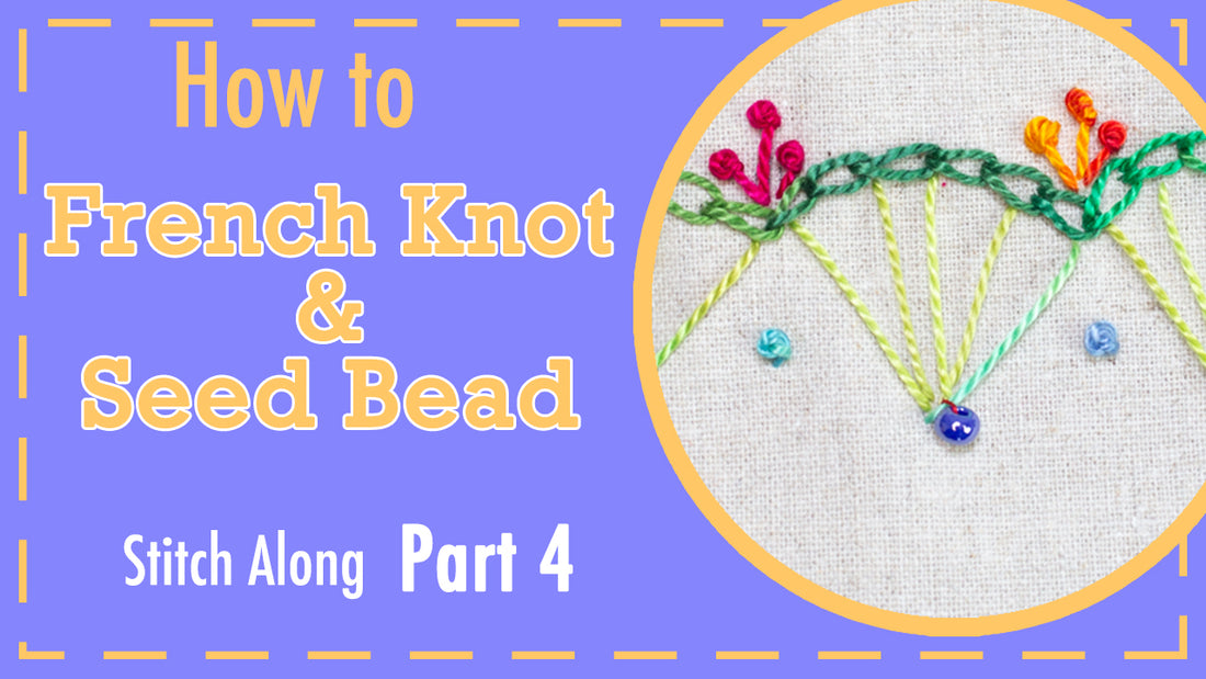 French Knot Embroidery Tutorial