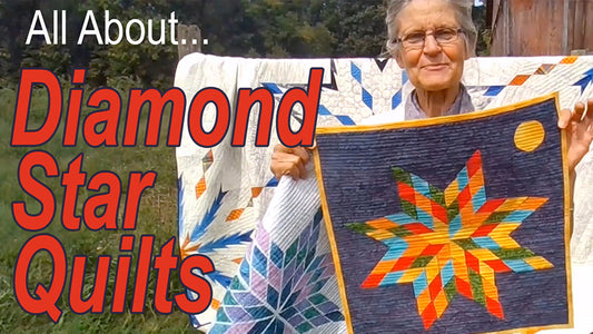 Create Diamond Star Quilts! 