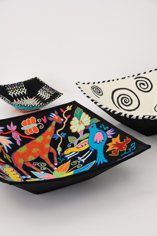 Make It Yours with Modern Fabric Art Bowls