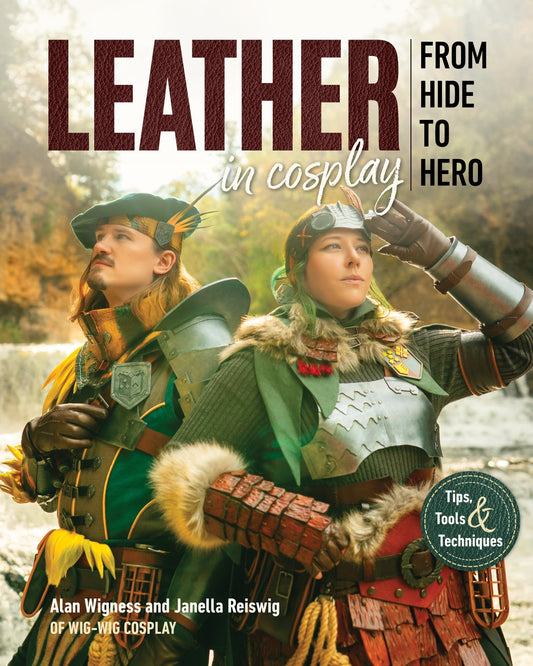 The Leather in Cosplay, From Hide to Hero Book Tour starts May 26th and it will be Wig-Wig Wonderful!!