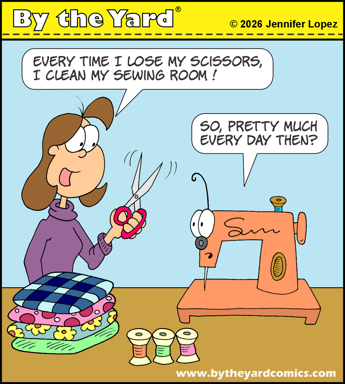 The Five Phases of Losing Your Quilting Scissors
