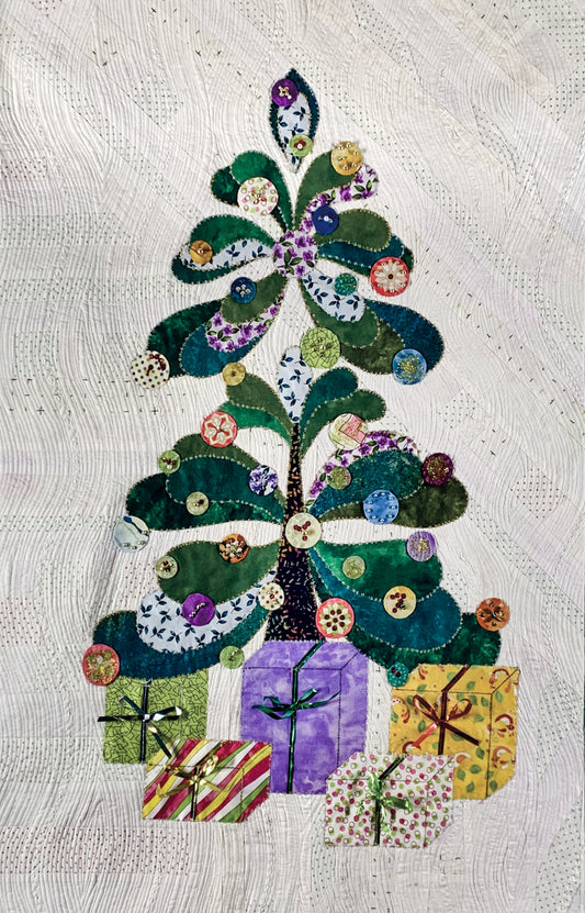 Let’s Make a Christmas Tree: A Holiday Wall Quilt