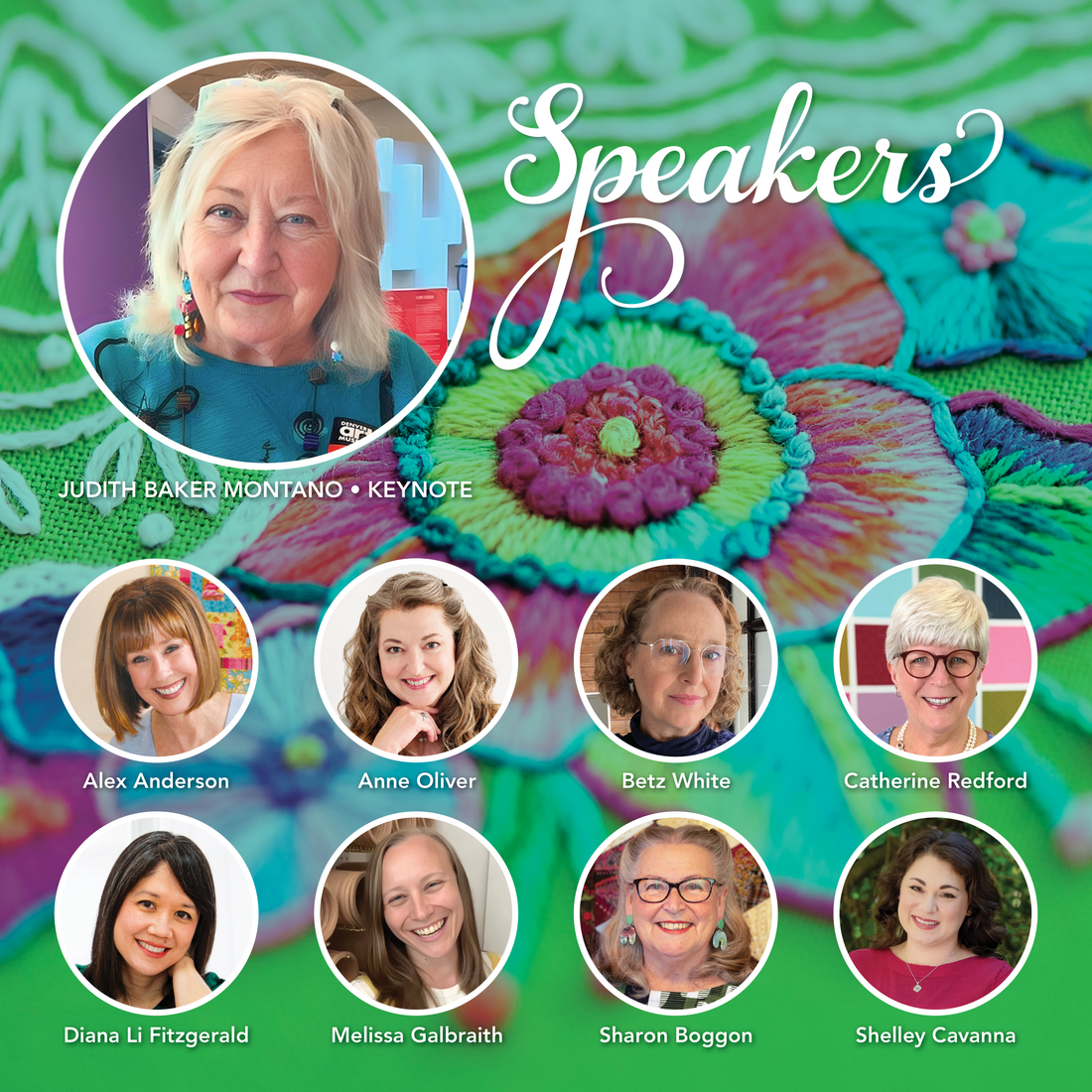 Why Our Instructors Are So Excited for Embroidery Extravaganza 2026