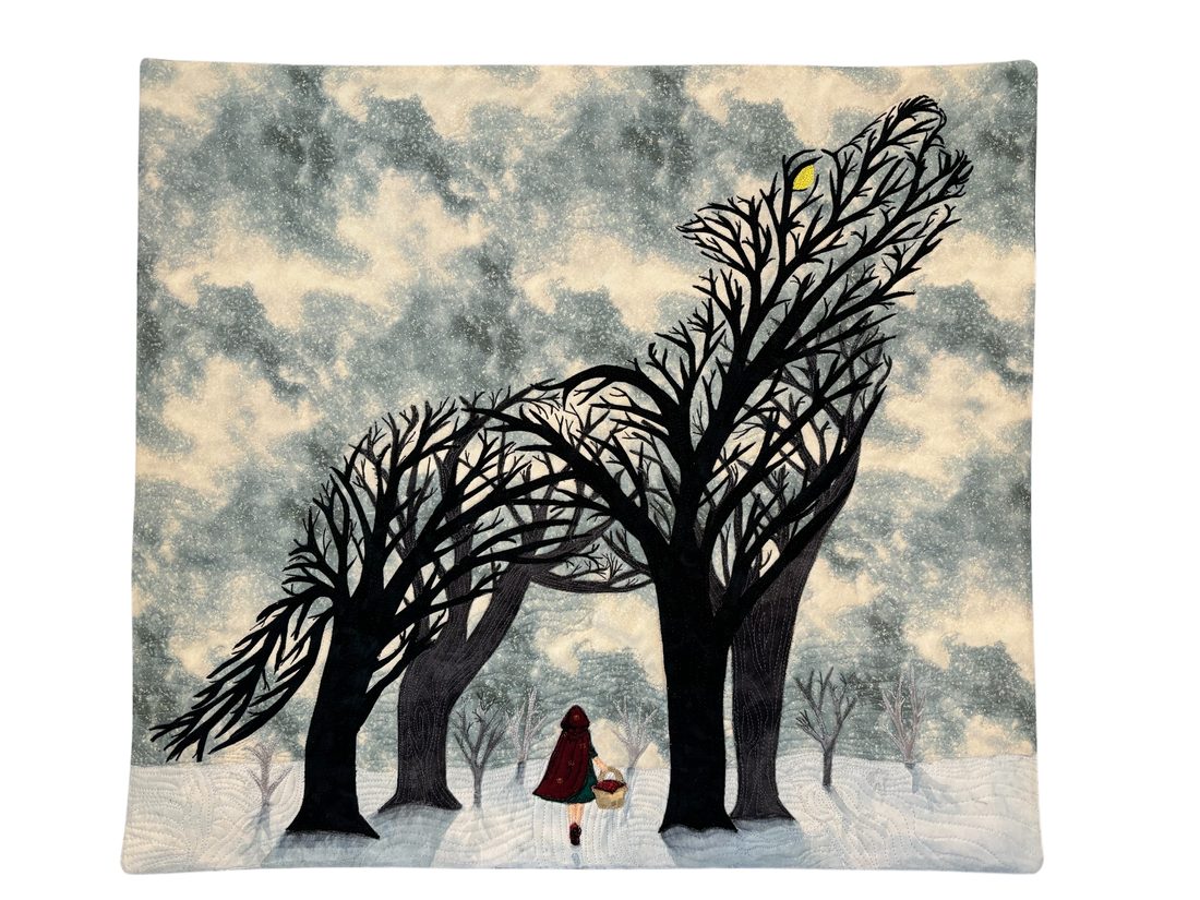 Silhouettes: Because Not Every Quilt Needs 127 Pieces