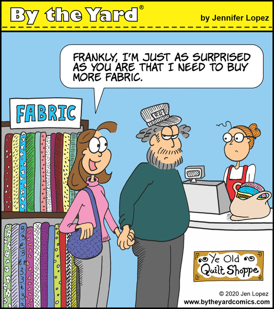 I Couldn’t Always Make a Trip to the Fabric Shop
