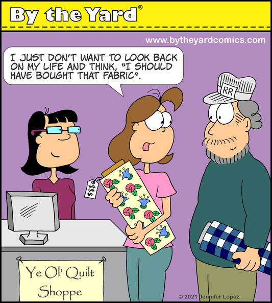 Why Do Quilters Have So Much Fabric? 