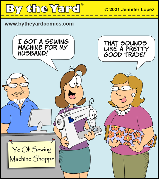 I Got a Sewing Machine for My Husband