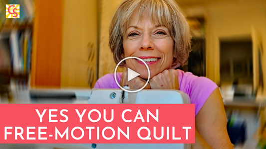Yes, You Can Free-Motion Quilt!