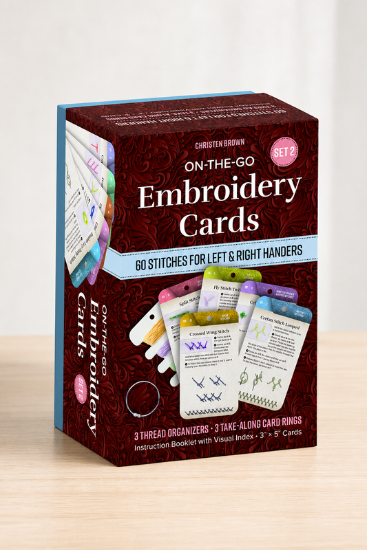 On-the-Go Embroidery Cards Set 2 by Christen Brown