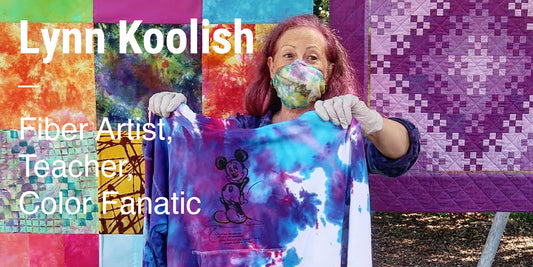 Creative spark Online Learning: All About Fabric Dyeing and Color Mixing with Lynn Koolish