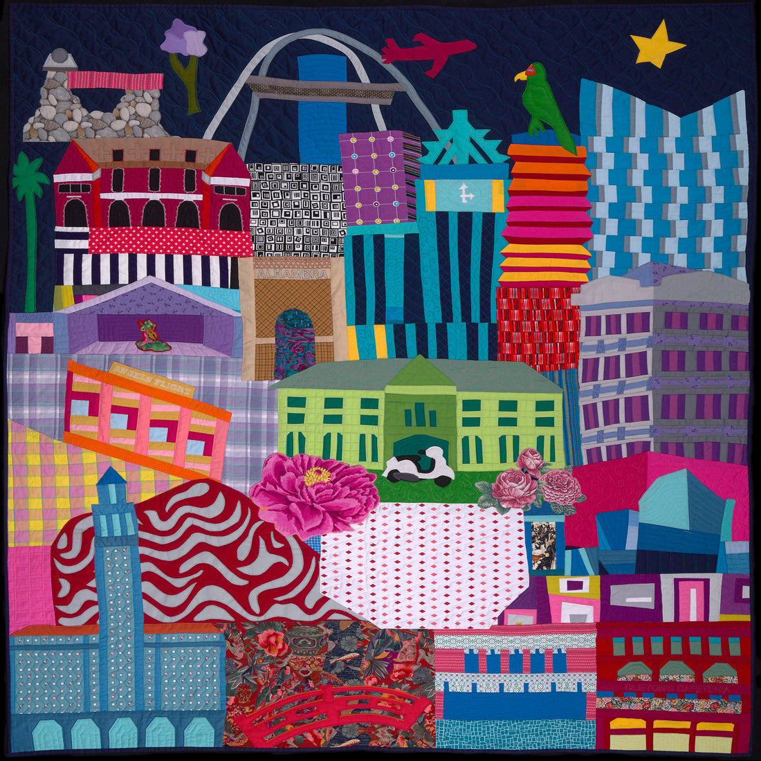 Scrap Cities: Quilt Beautiful Buildings!