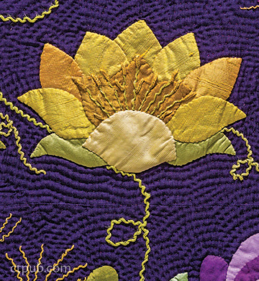 Lovely Water Lily Appliqué