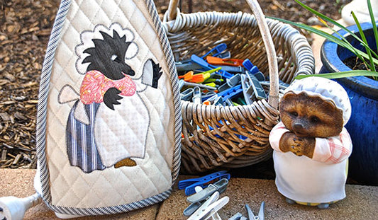 Love Beatrix Potter? Make a Mrs. Tiggy-Winkle Iron Cover
