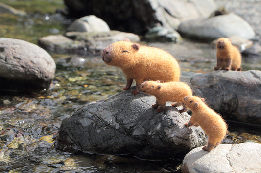 Wool Felt Makes for Joyous Animals