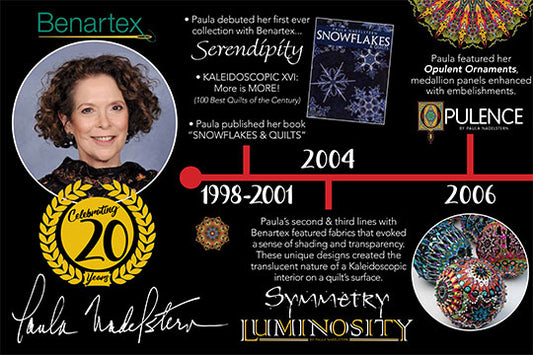 Paula Nadelstern Celebrates 20 Years of Designing Fabric!