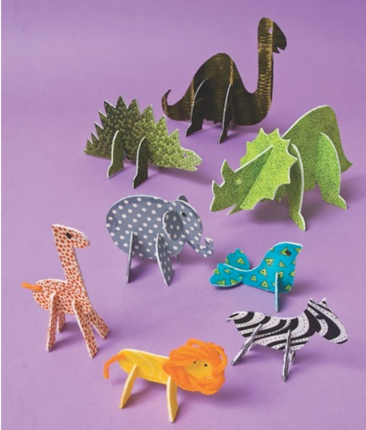 No-Sew, Fabric Animals Project