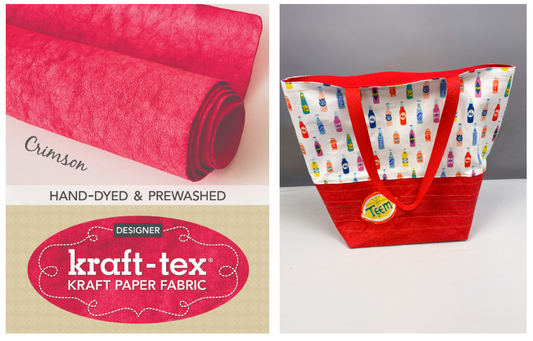 kraft-tex color of the month: Crimson