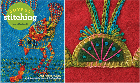 National Embroidery Month- Learn a Pistil Stitch! 