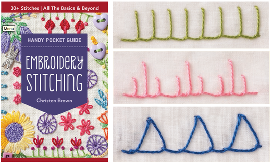 National Embroidery Month- Blanket Stitches 