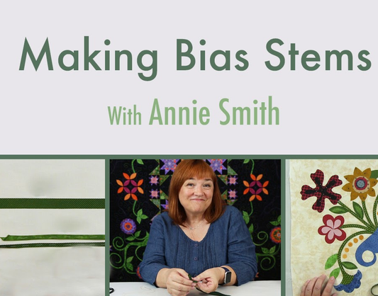 How to make Appliqué Stems