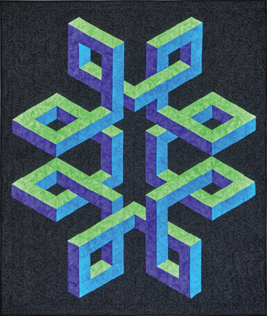 Simple, Straight-Line Sewing, Fabulous 3-D Results