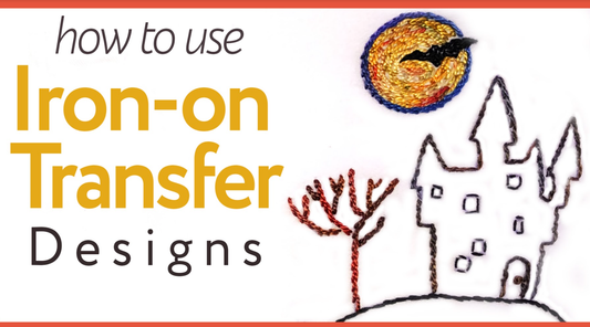 How to apply iron-on transfers