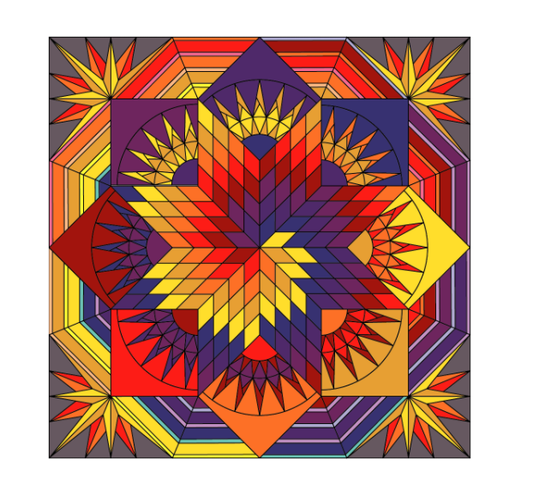 Combine Two Colorful Quilts! 