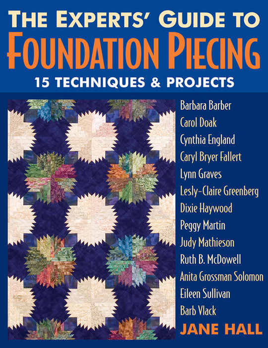 The Experts' Guide to Foundation Piecing Digital Download