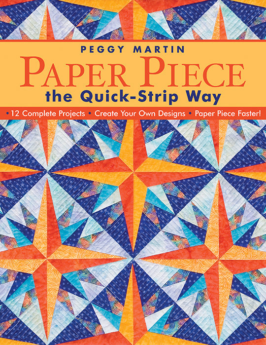 Paper Piece the QuickStrip Way Digital Download