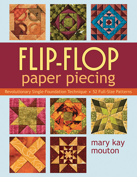 FlipFlop Paper Piecing Digital Download