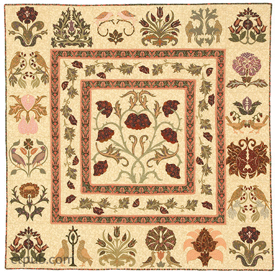 William Morris in Appliqué Digital Download