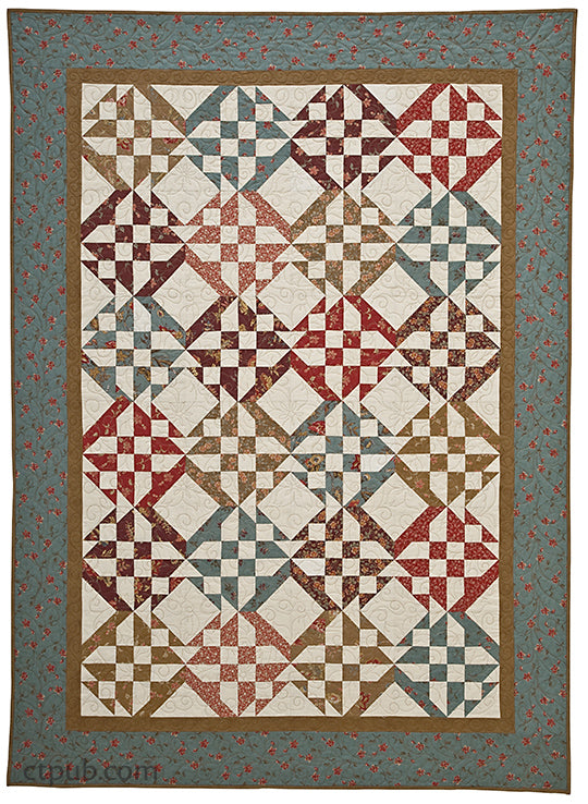 Traditional Fat Quarter Quilts Digital Download