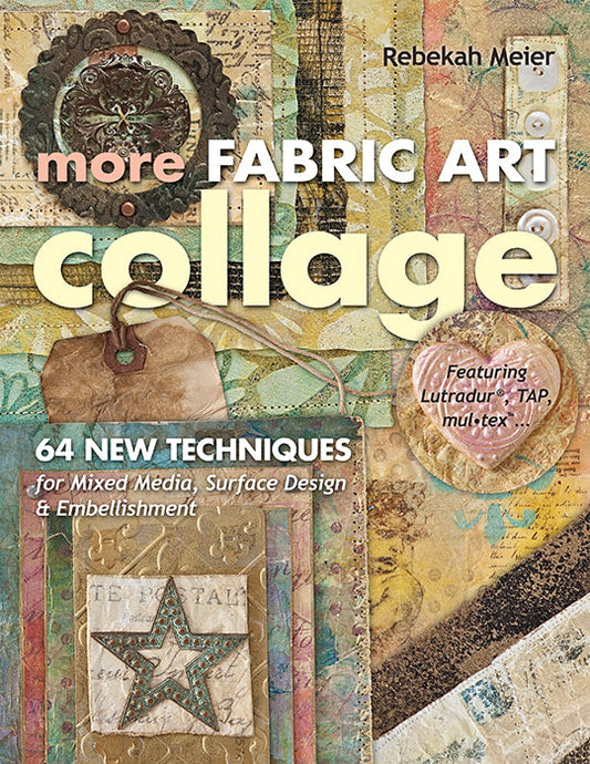 More Fabric Art Collage Digital Download