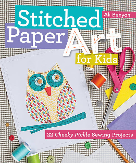Stitched Paper Art for Kids Digital Download