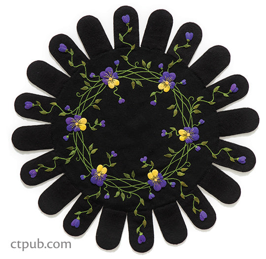 Gorgeous Wool Appliqué Digital Download