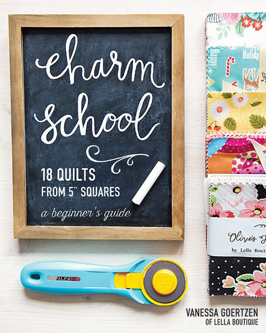 Charm School—18 Quilts from 5" Squares Digital Download