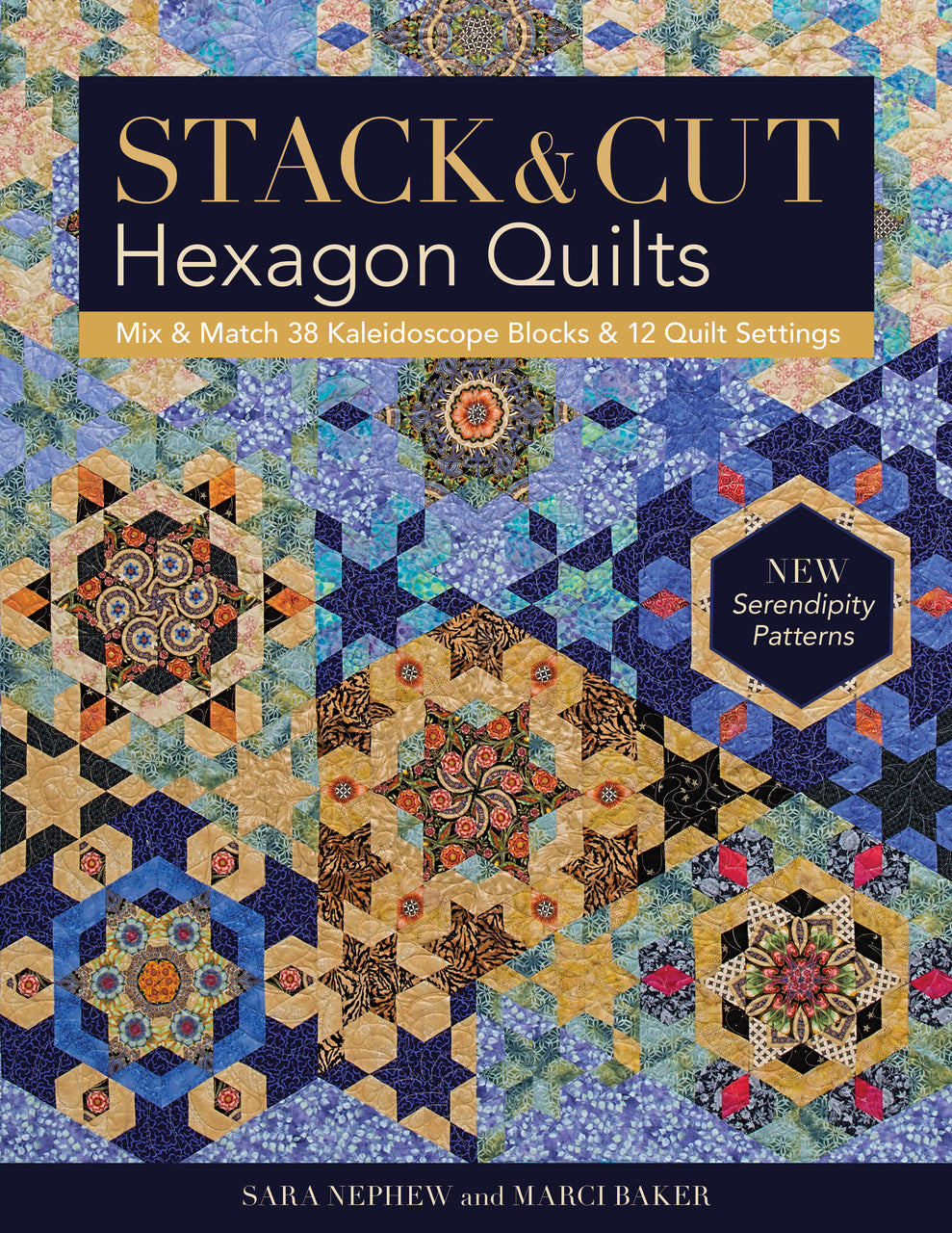 Stack & Cut Hexagon Quilts Digital Download