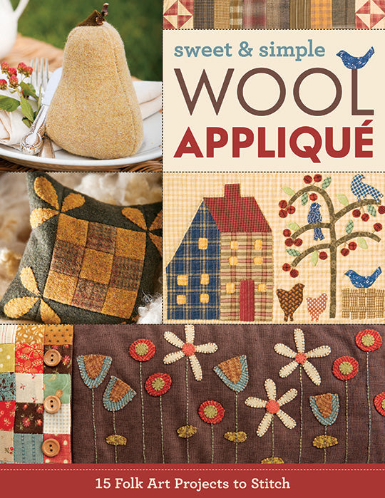 Sweet & Simple Wool Appliqué Digital Download