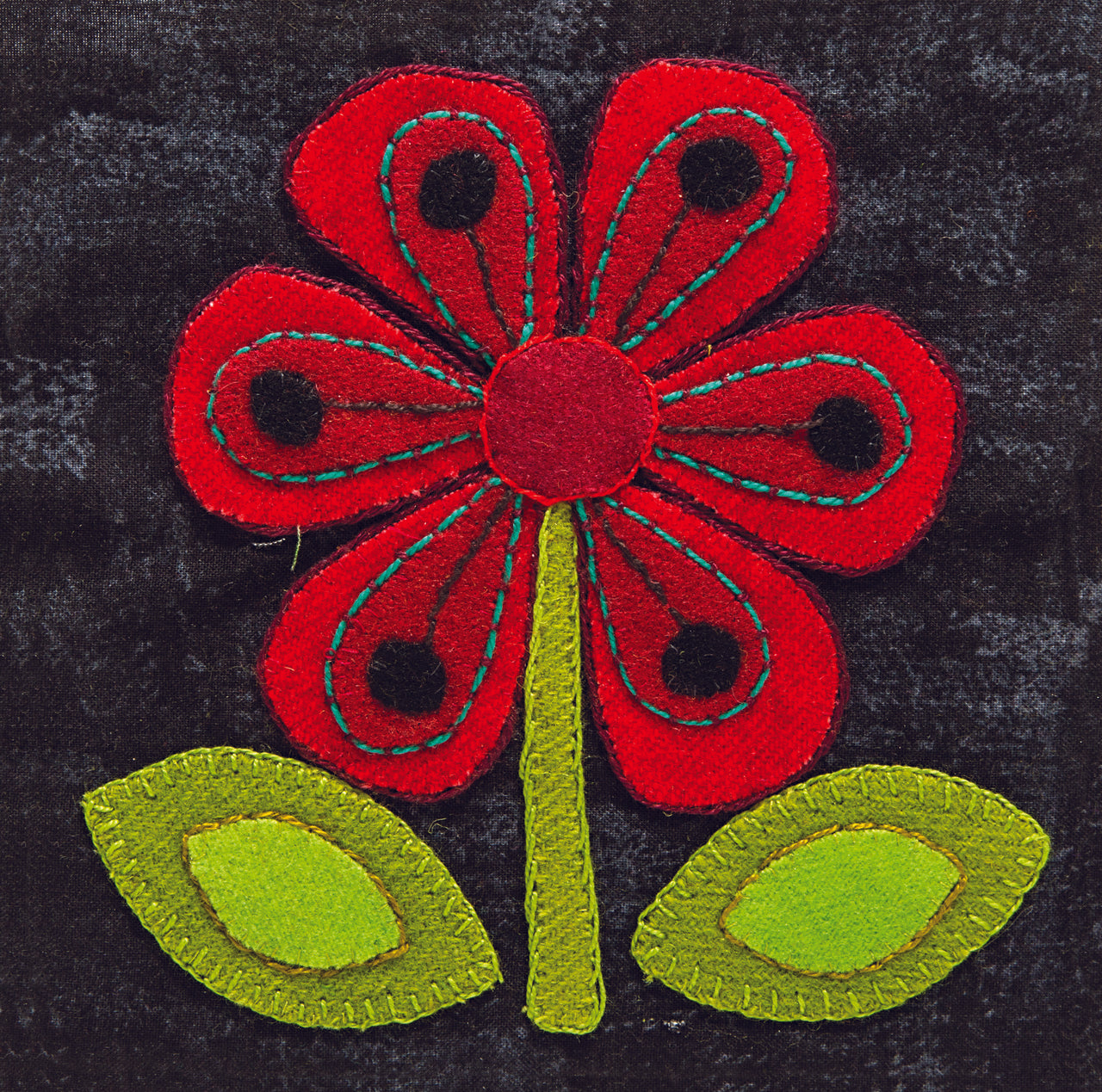 Whimsical Wool Appliqué Digital Download