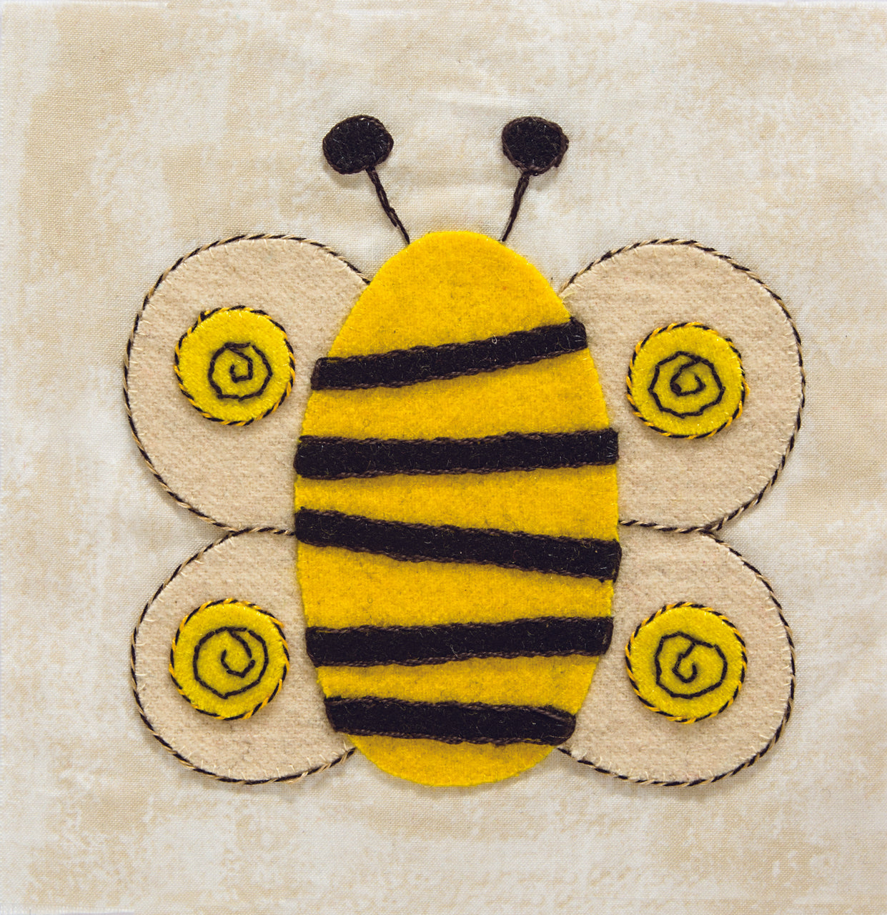 Whimsical Wool Appliqué Digital Download