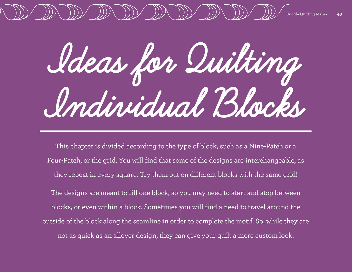 Doodle Quilting Mania Digital Download