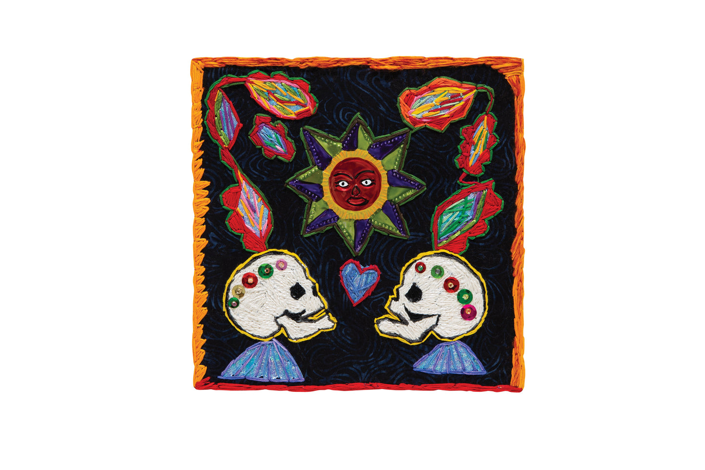 Artful Embroidery on Canvas Digital Download