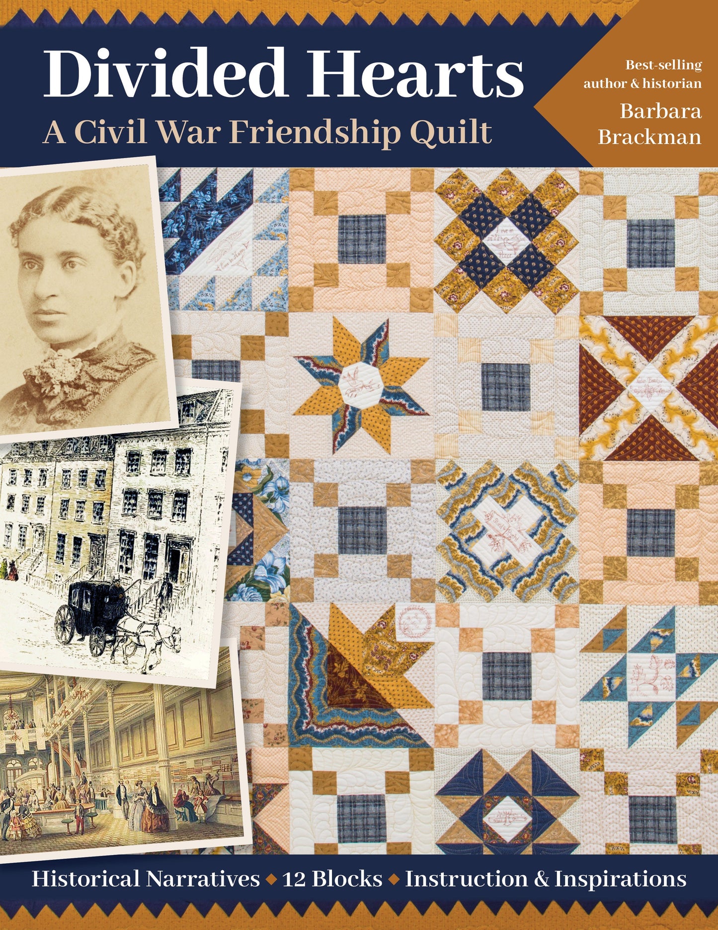 Divided Hearts, A Civil War Friendship Quilt Digital Download