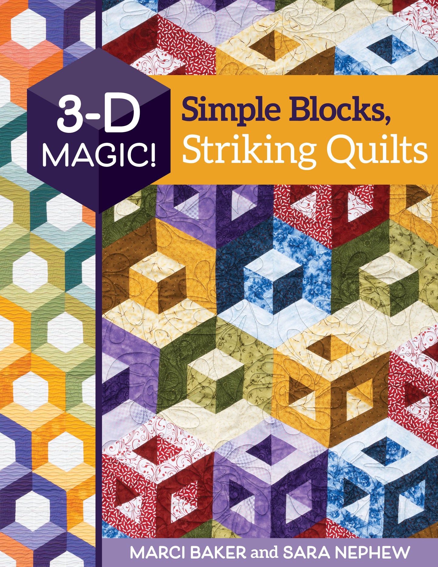 3-D Magic! Simple Blocks, Striking Quilt Digital Download