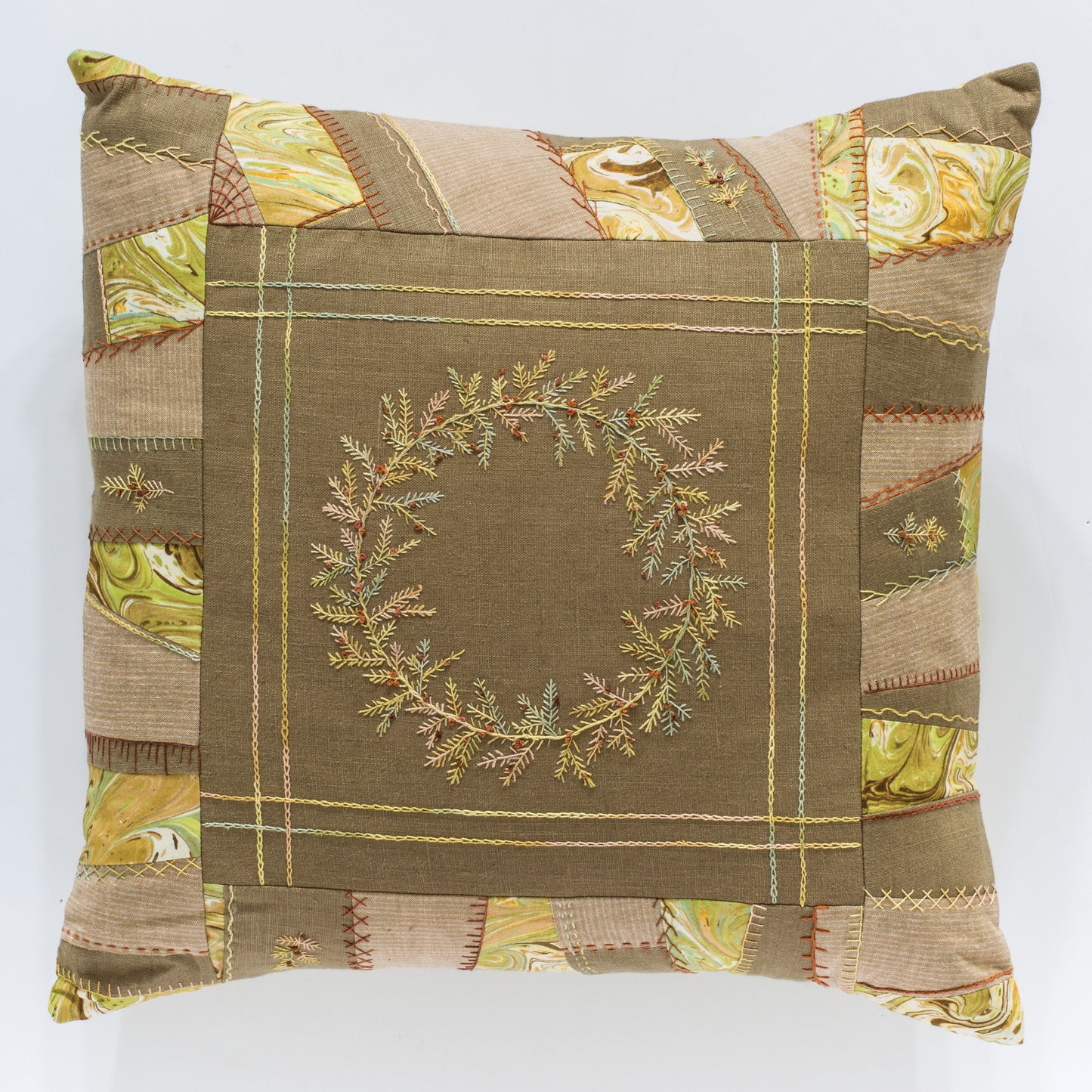 Botanical Embroidery Digital Download