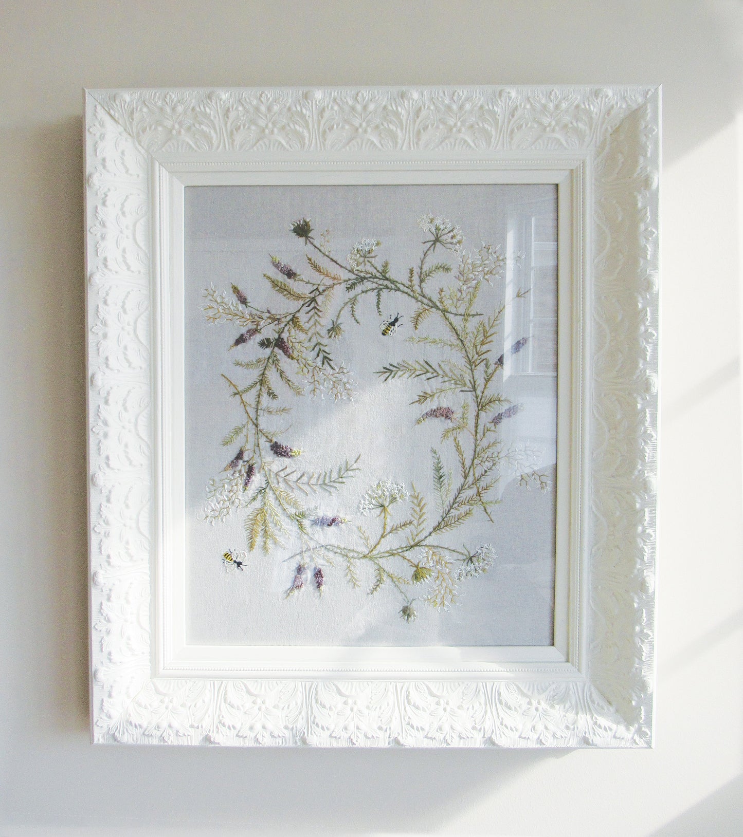 Botanical Embroidery Digital Download