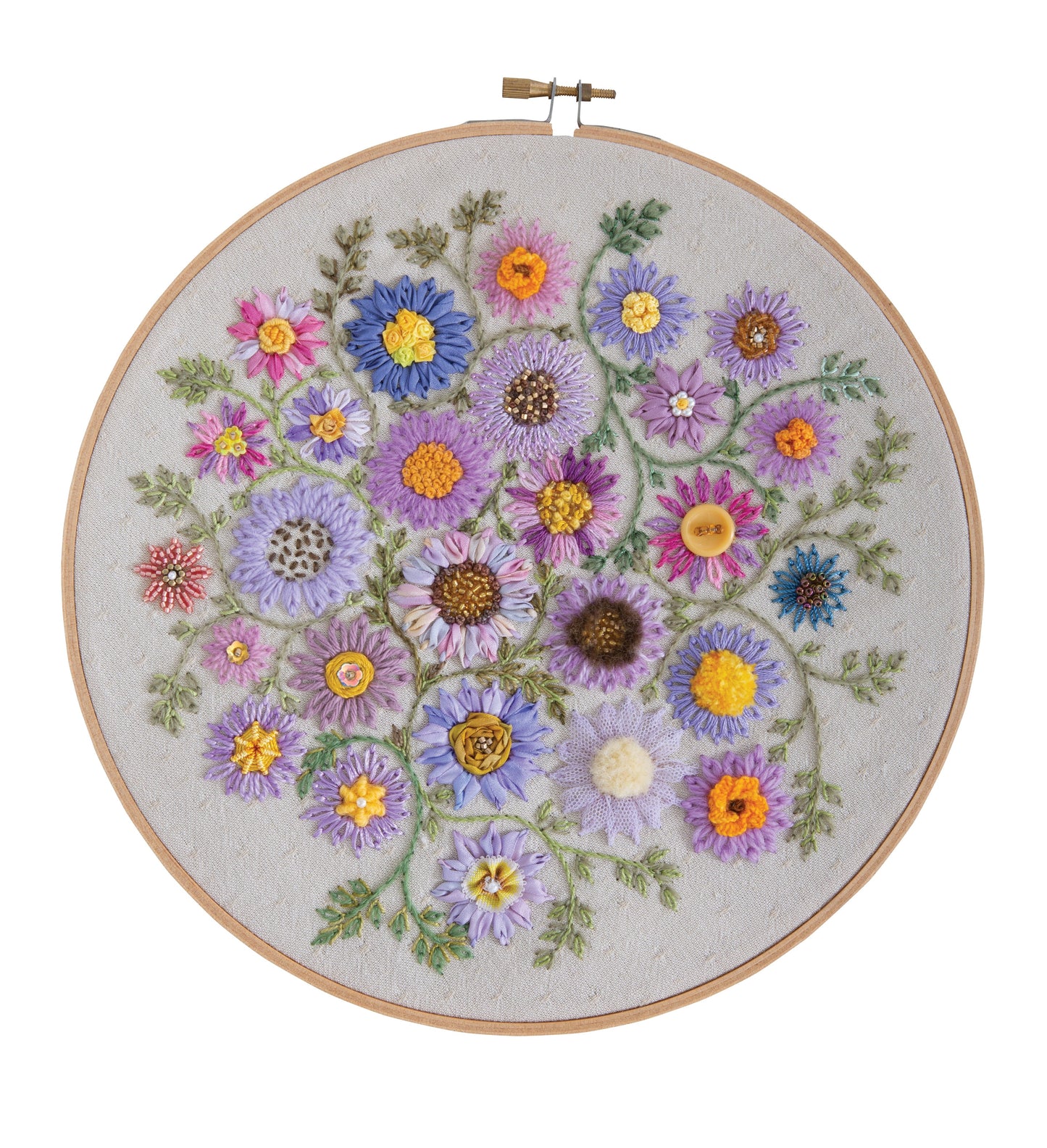 Foolproof Flower Embroidery Digital Download